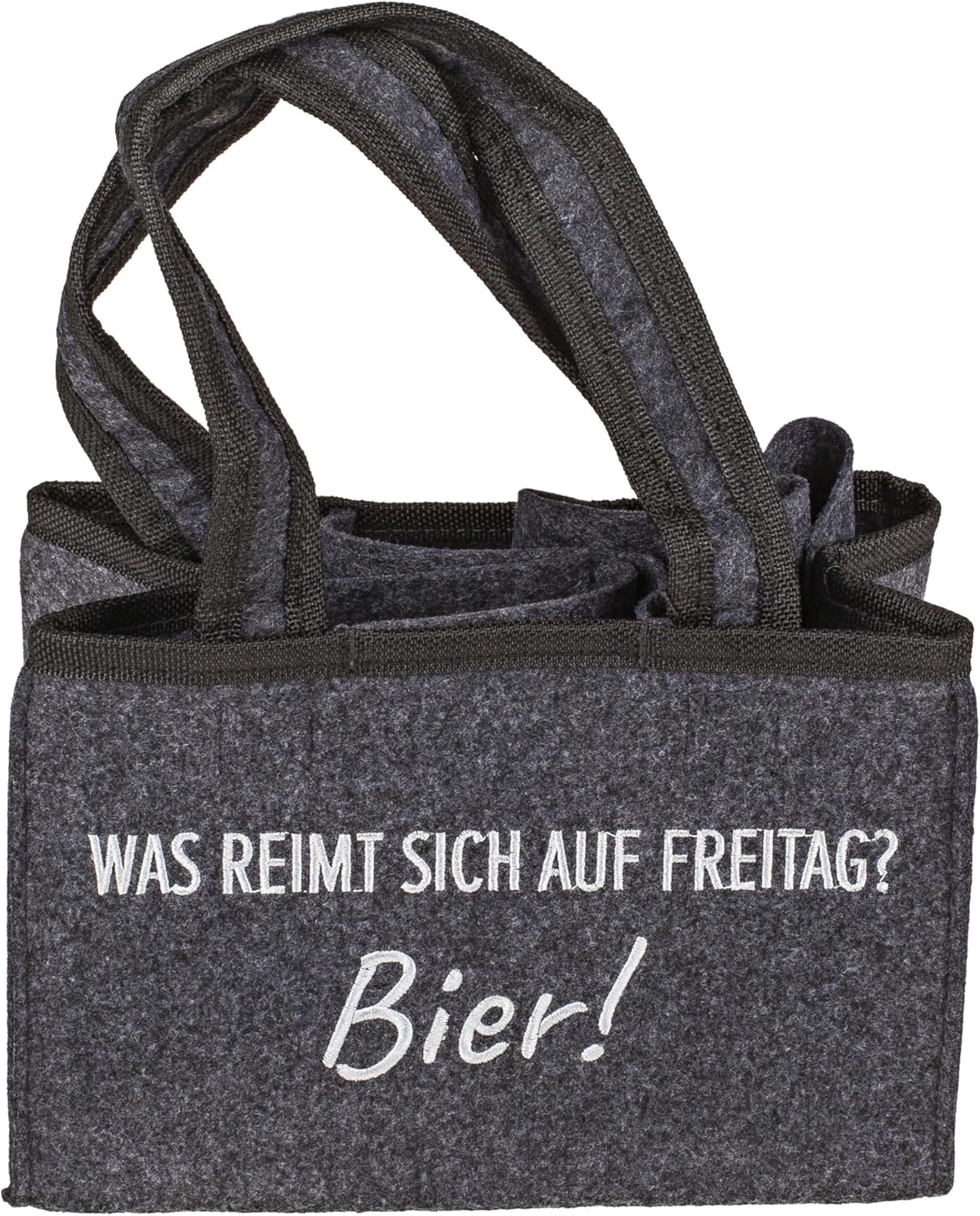 Out of the blue Flaschentasche Bierträger Flaschenträger für 6 Flaschen ...